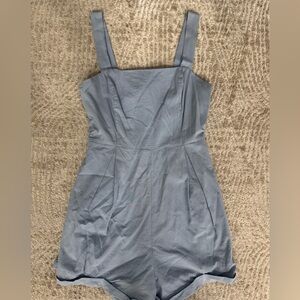 Lush Light Blue Romper
